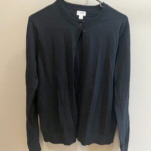 J. Crew Black Cardigan